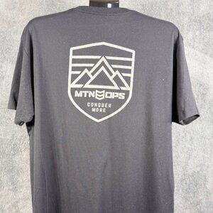 Mtn Ops Men's Black Short Sleeve Tee Size XL